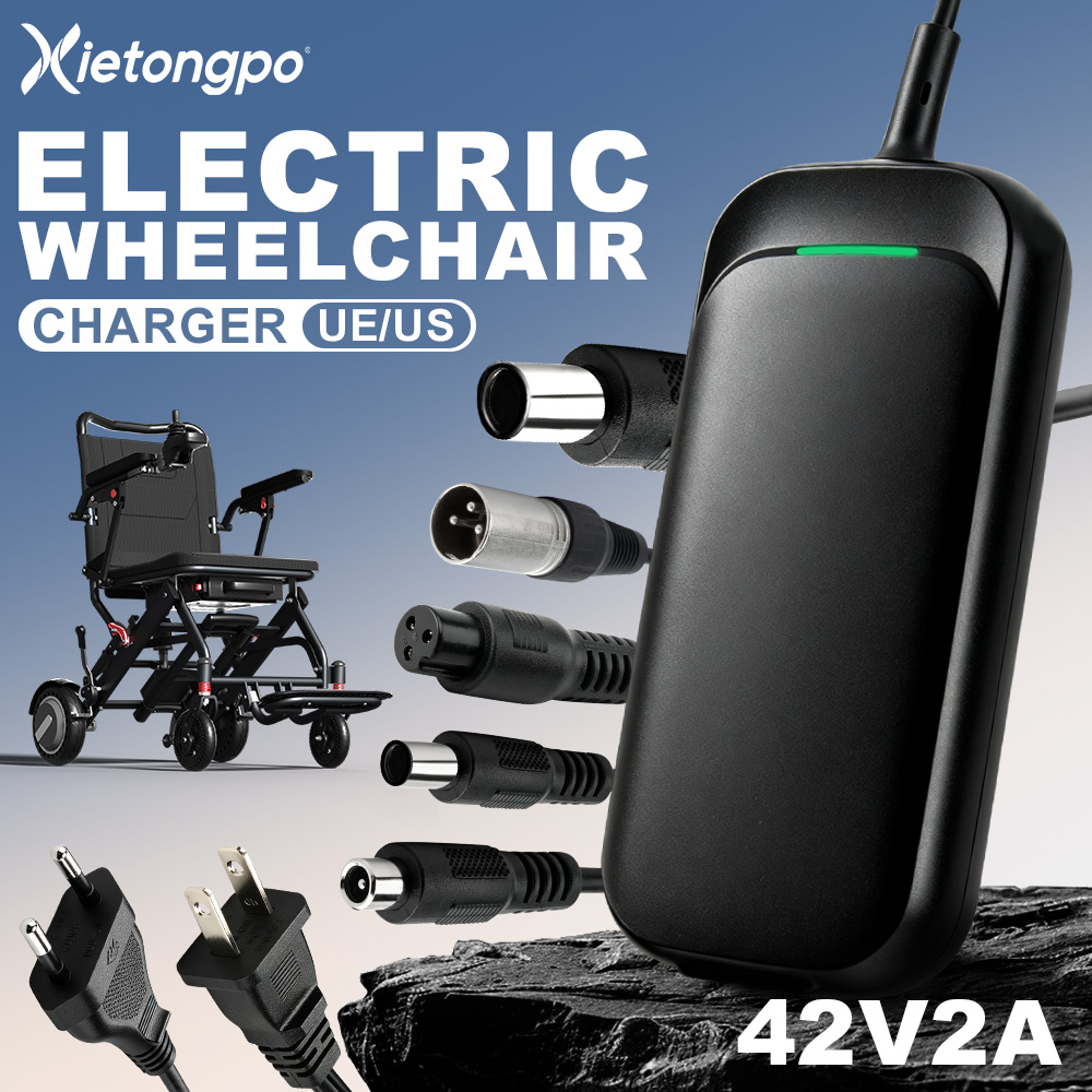 Electric Scooter Charger - Pengisi Daya Baterai Lithium 42V 2A