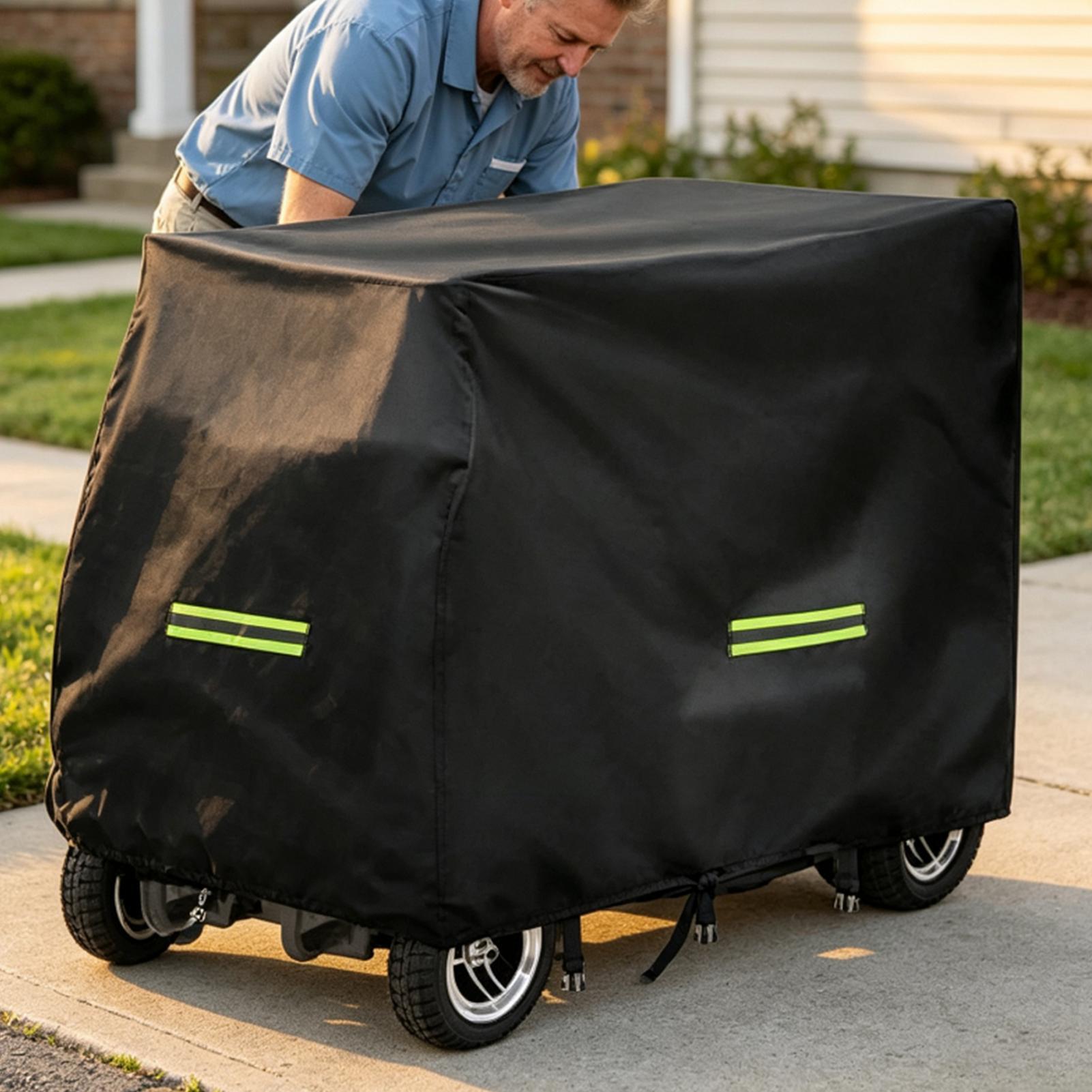 Penutup Skuter Mobilitas Tahan - Electric Scooter Rain Cover ulasan dan harga