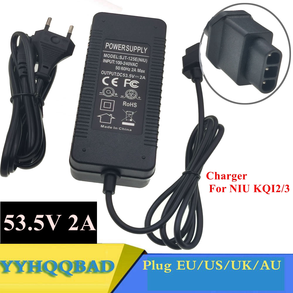 Pengisi daya baterai 53.5V 2a  - Electric Scooter Charger ulasan dan harga