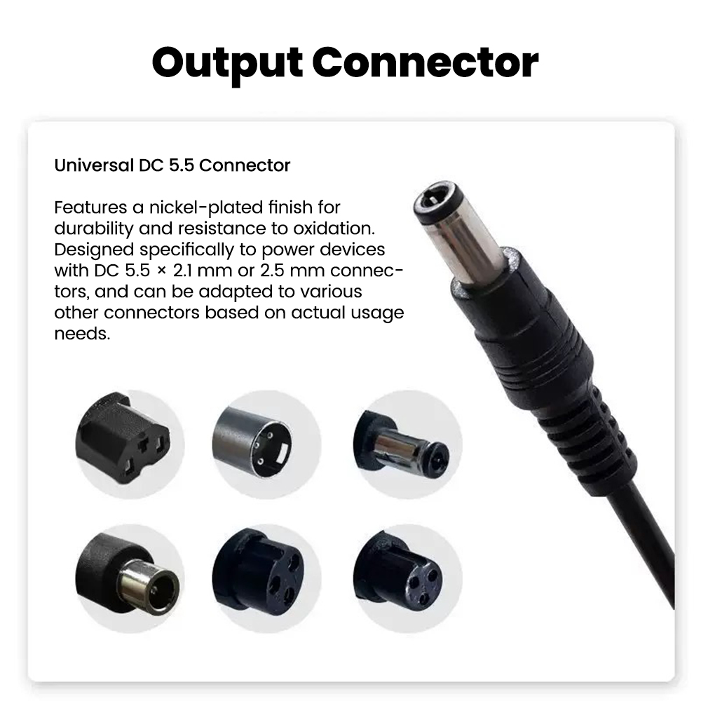 DC5.5MM Ke M12/M16/8016/5525/3 - Electric Scooter Charger ulasan dan harga