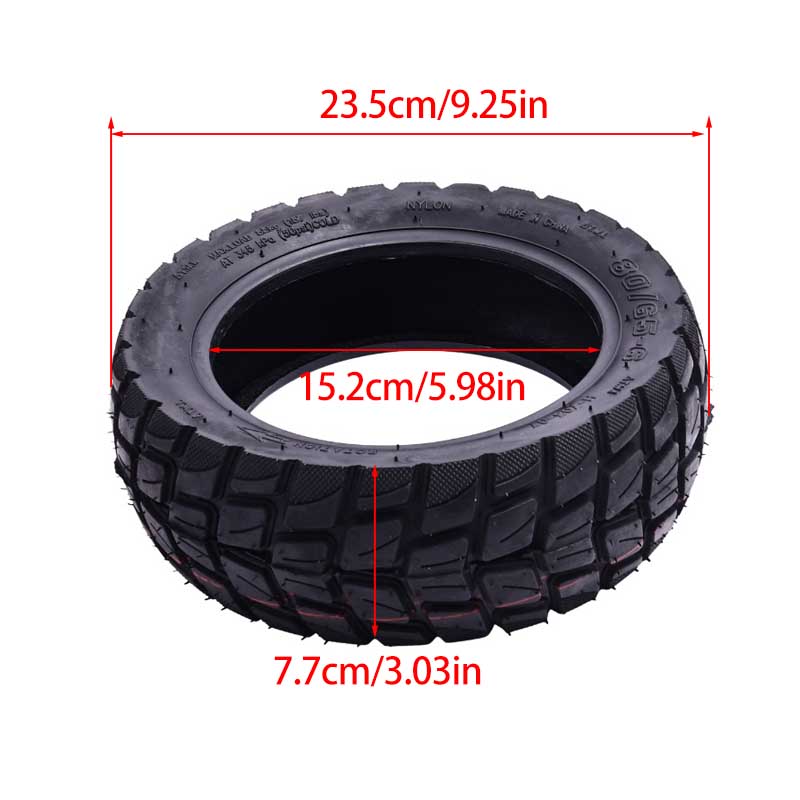 Ban skuter listrik 80/65-6 den - Scooter Tire ulasan dan harga