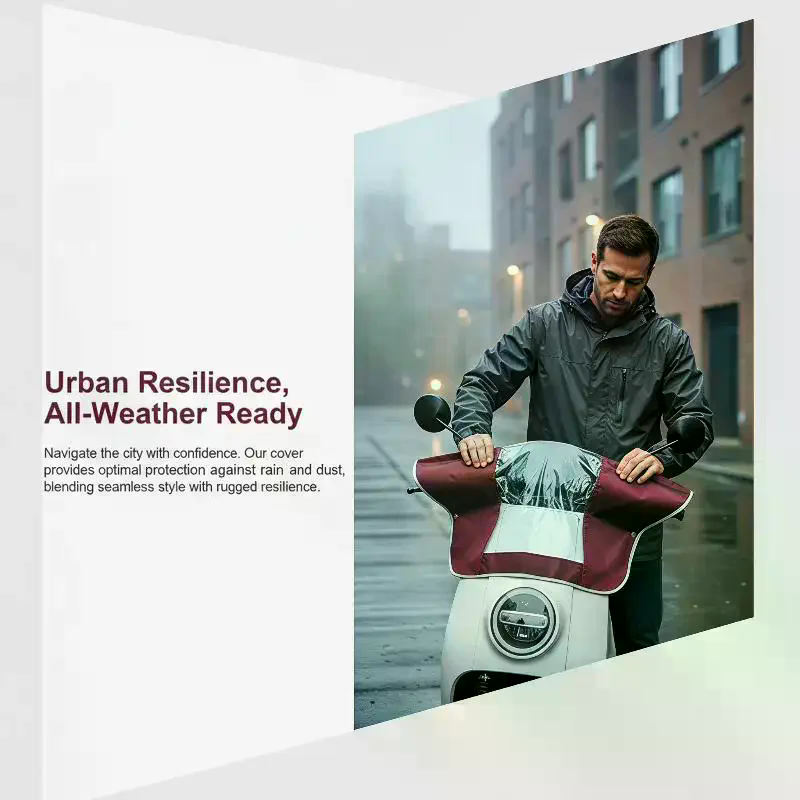 Penutup Hujan Transparan untuk - Electric Scooter Rain Cover ulasan dan harga