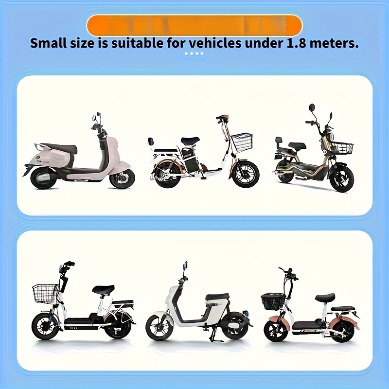 Penutup sepeda motor universal - Electric Scooter Rain Cover ulasan dan harga