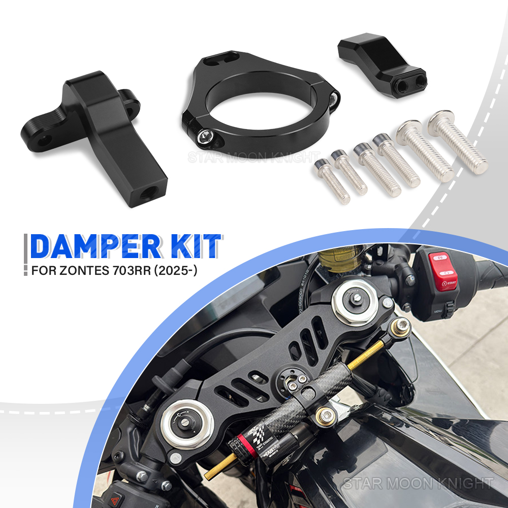Braket Peredam Kemudi Sepeda M - Steering Damper Stabilizer Kit Cnc ulasan dan harga
