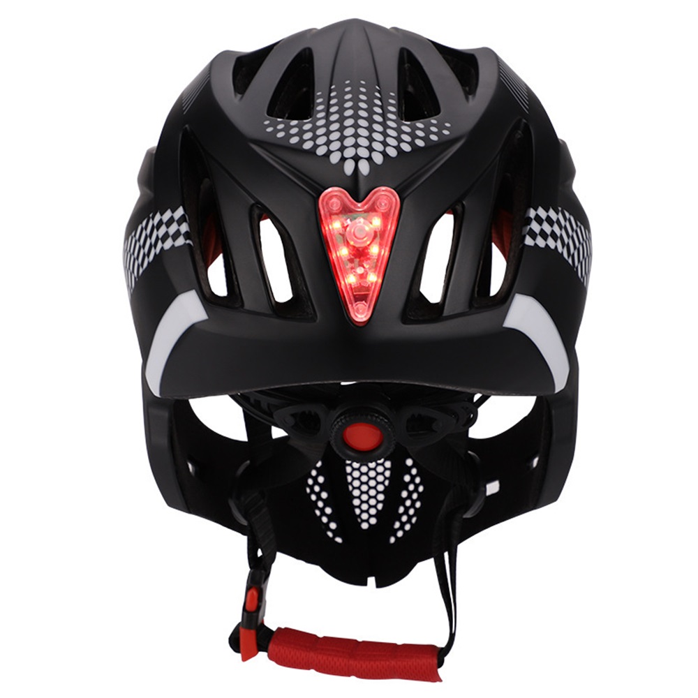 LED Baru Helm Sepeda MTB Wajah - Scooter Helmet Set ulasan dan harga